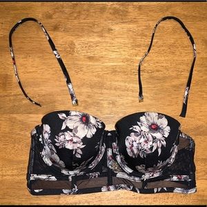 Victoria’s Secret Swim Top Floral Bandeau